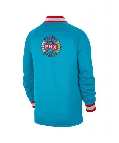 Men's Turquoise, Black Phoenix Suns 2022/23 City Edition Showtime Thermaflex Full-Zip Jacket $77.00 Jackets