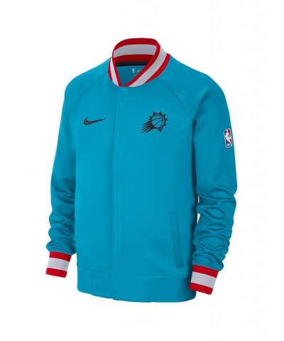 Men's Turquoise, Black Phoenix Suns 2022/23 City Edition Showtime Thermaflex Full-Zip Jacket $77.00 Jackets