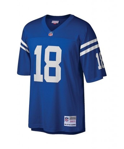 Men's Peyton Manning Royal Indianapolis Colts Big and Tall 1998 Retired Player Replica Jersey $64.60 Jersey