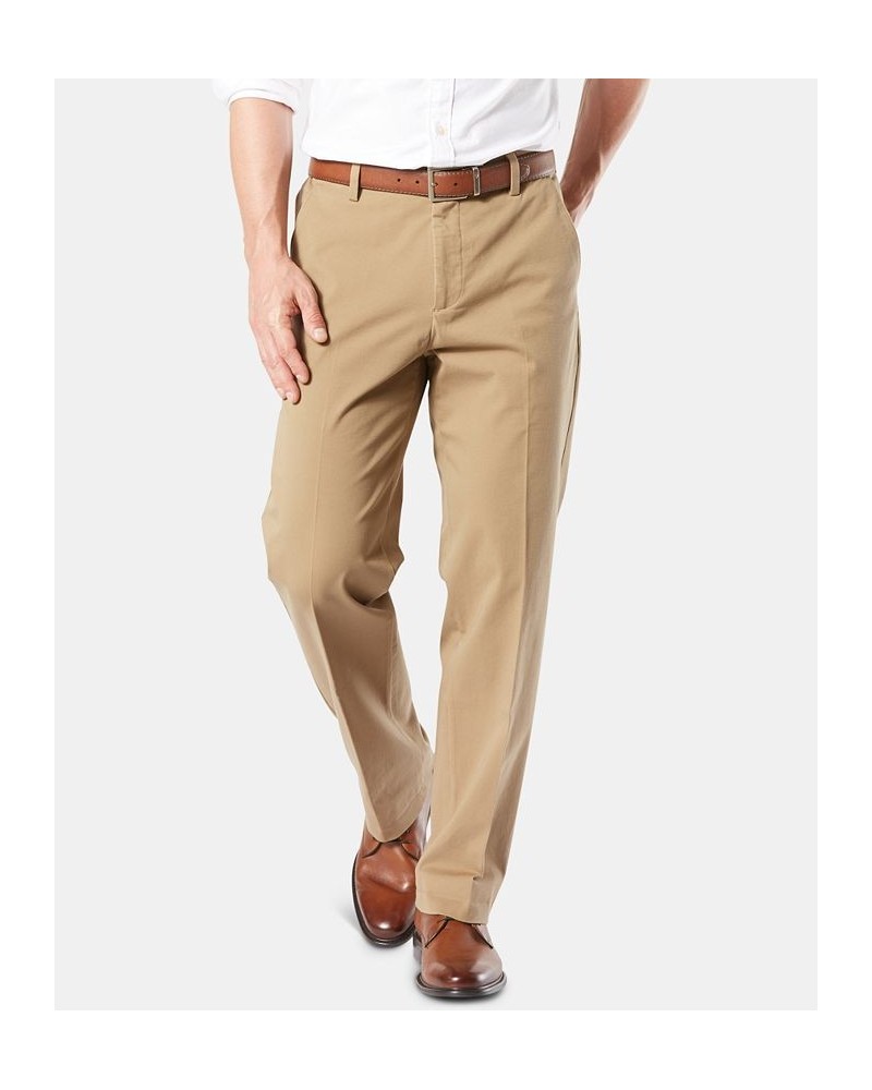 Men's Big & Tall Workday Classic Fit Smart 360 Flex Stretch Khakis Tan/Beige $26.00 Pants