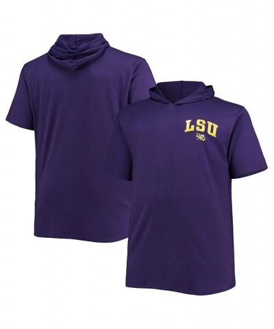 Men's Purple LSU Tigers Big and Tall Team Hoodie T-shirt $20.50 T-Shirts