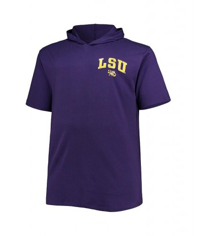 Men's Purple LSU Tigers Big and Tall Team Hoodie T-shirt $20.50 T-Shirts