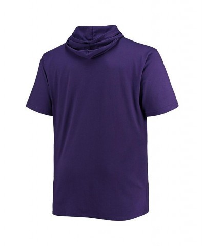 Men's Purple LSU Tigers Big and Tall Team Hoodie T-shirt $20.50 T-Shirts