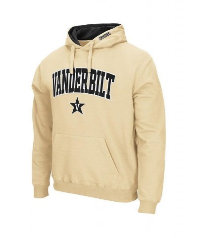 Men's Gold Vanderbilt Commodores Arch and Logo Pullover Hoodie $28.59 Sweatshirt