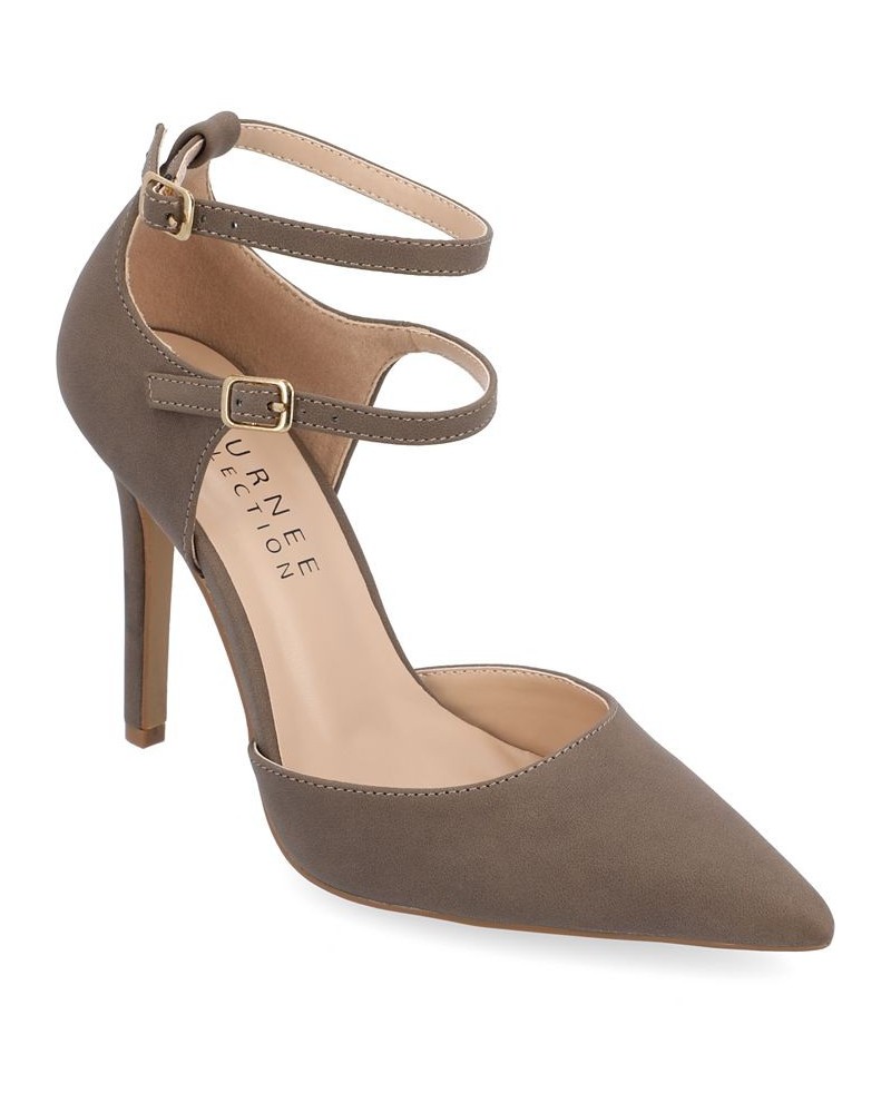 Women's Lilyann Stilettos Brown $41.00 Shoes