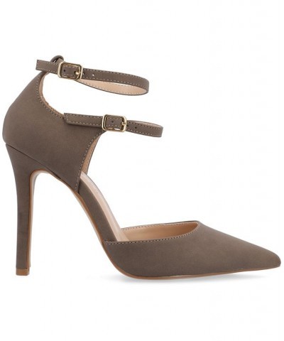 Women's Lilyann Stilettos Brown $41.00 Shoes