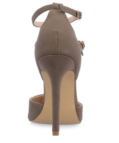 Women's Lilyann Stilettos Brown $41.00 Shoes