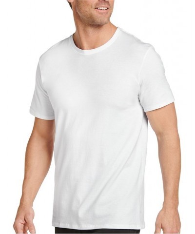 Men's 3-Pk. Stretch Crewneck T-Shirts White $14.29 Undershirt