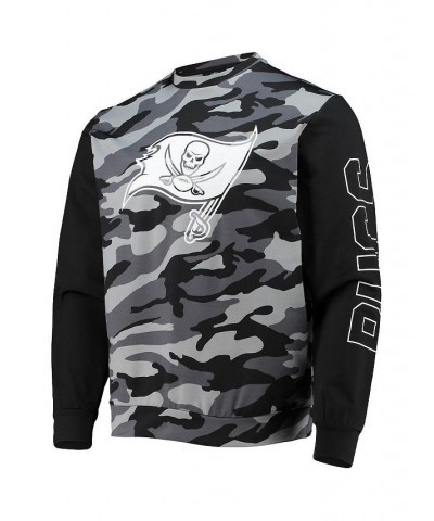 Men's Black Tampa Bay Buccaneers Camo Long Sleeve T-shirt $26.95 T-Shirts