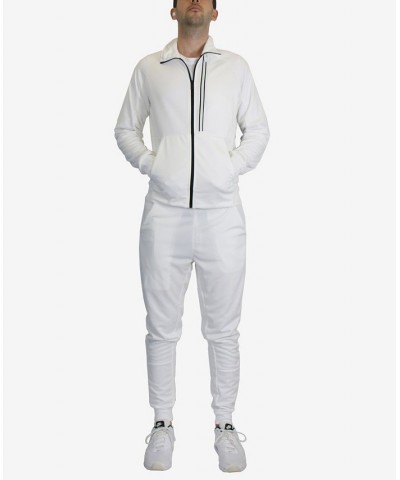 Men's Slim Fit Moisture Wicking Performance Active Track Jacket and Jogger Pants, 2 Piece Set PD02 $32.40 Pants