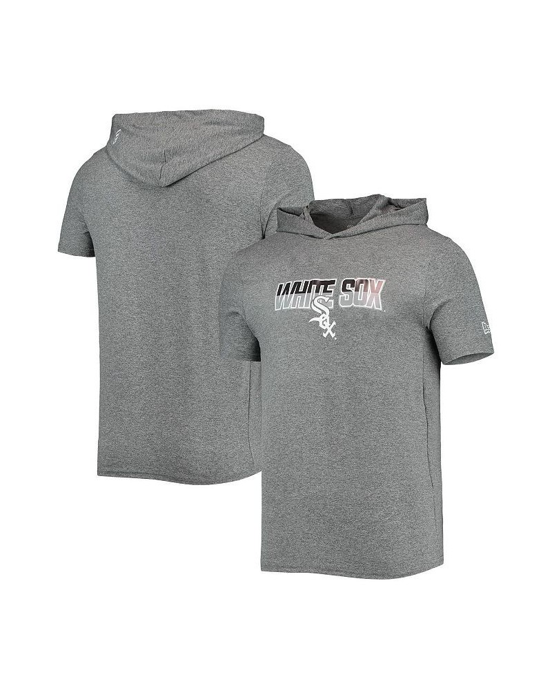 Men's Heathered Gray Chicago White Sox Hoodie T-shirt $24.50 T-Shirts