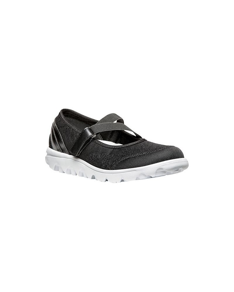 Women's Travelactive Mary Jane Sneaker Black $30.00 Shoes