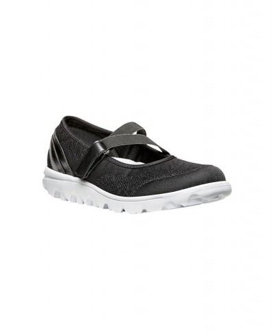 Women's Travelactive Mary Jane Sneaker Black $30.00 Shoes