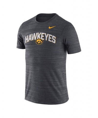 Men's Black Iowa Hawkeyes 2022 Game Day Sideline Velocity Performance T-shirt $29.99 T-Shirts