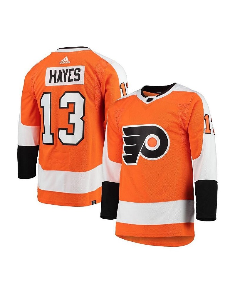 Men's Kevin Hayes Orange Philadelphia Flyers Home Primegreen Authentic Pro Player Jersey $74.62 Jersey