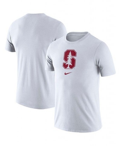 Men's White Stanford Cardinal Essential Logo T-shirt $17.59 T-Shirts