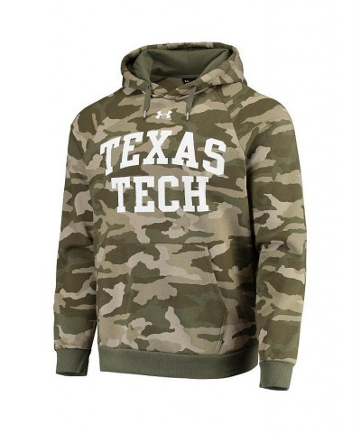 Men's Camo Texas Tech Red Raiders All Day Raglan Pullover Hoodie $37.50 Sweatshirt