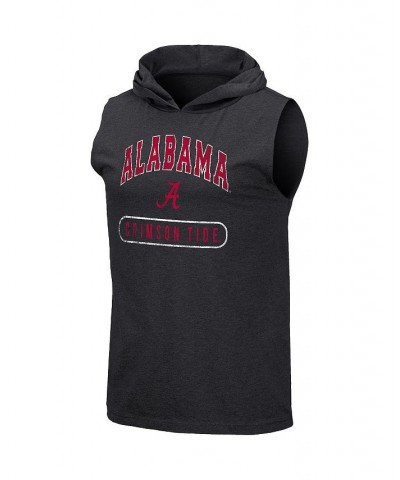 Men's Black Alabama Crimson Tide Varsity Team Hoodie Tank Top $19.60 T-Shirts