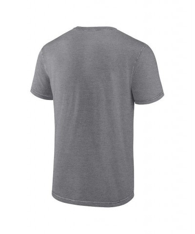 Men's Branded Heather Gray Tennessee Volunteers Old-School Pill Enzyme Washed T-shirt $26.54 T-Shirts