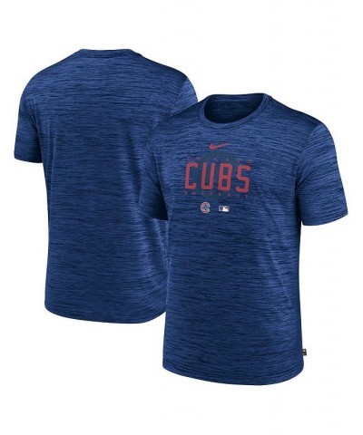 Men's Royal Chicago Cubs Authentic Collection Velocity Performance Practice T-shirt $25.99 T-Shirts