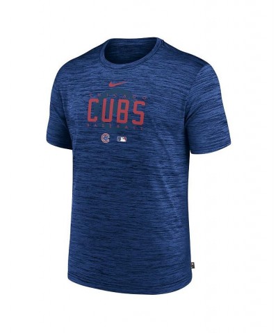 Men's Royal Chicago Cubs Authentic Collection Velocity Performance Practice T-shirt $25.99 T-Shirts