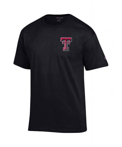 Men's Black Texas Tech Red Raiders Stack 2-Hit T-shirt $24.74 T-Shirts