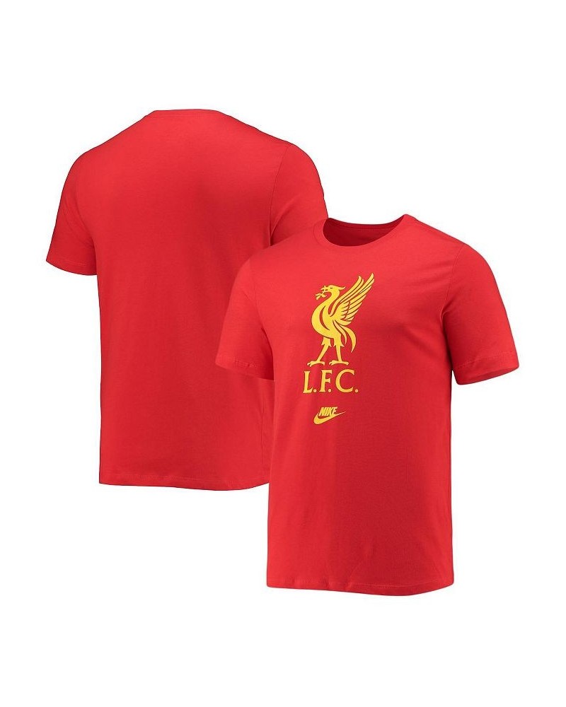 Men's Red Liverpool Crest T-shirt $23.59 T-Shirts