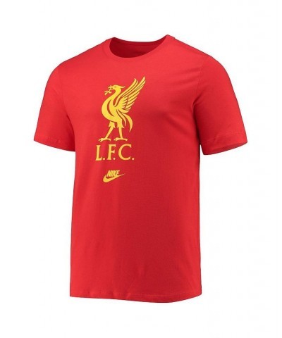 Men's Red Liverpool Crest T-shirt $23.59 T-Shirts