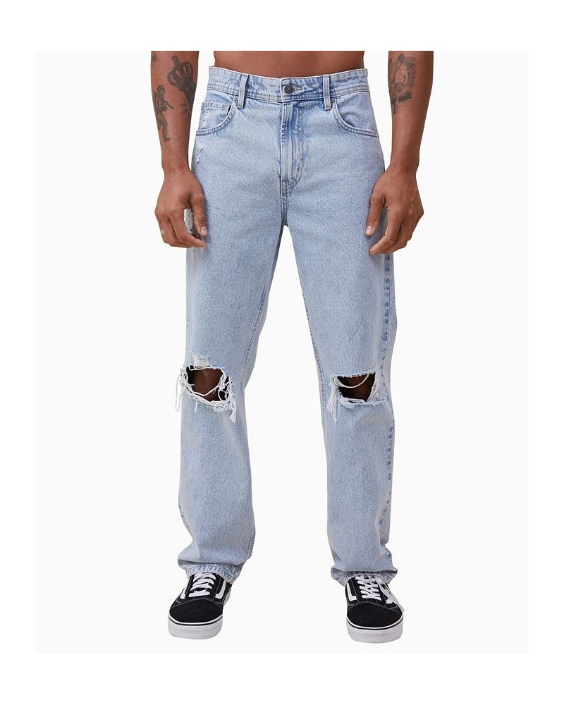 Men's Baggy Straight Jeans PD02 $40.79 Jeans