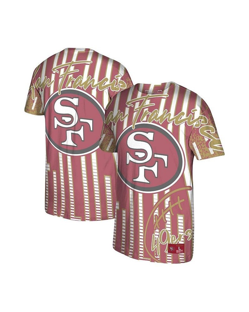 Men's Scarlet San Francisco 49Ers Jumbotron Historic Logo T-shirt $26.00 T-Shirts