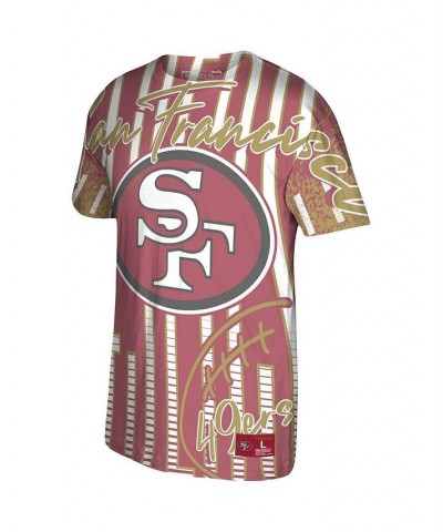 Men's Scarlet San Francisco 49Ers Jumbotron Historic Logo T-shirt $26.00 T-Shirts