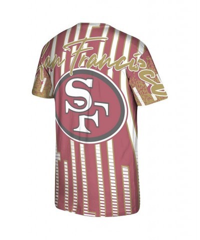 Men's Scarlet San Francisco 49Ers Jumbotron Historic Logo T-shirt $26.00 T-Shirts