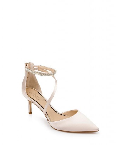 Women's Alaia Evening Pump Tan/Beige $48.65 Shoes