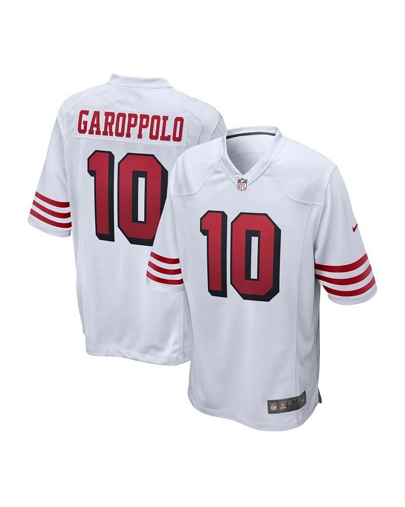 Men's Jimmy Garoppolo White San Francisco 49ers Alternate Game Jersey $42.80 Jersey