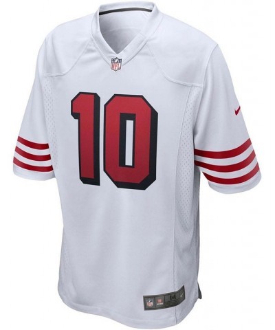 Men's Jimmy Garoppolo White San Francisco 49ers Alternate Game Jersey $42.80 Jersey