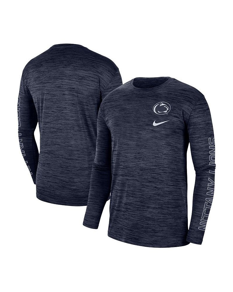 Men's Navy Penn State Nittany Lions Velocity Legend Team Performance Long Sleeve T-shirt $20.00 T-Shirts