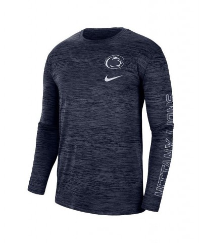 Men's Navy Penn State Nittany Lions Velocity Legend Team Performance Long Sleeve T-shirt $20.00 T-Shirts