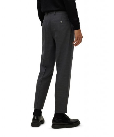 BOSS Men's Slim-Fit 2-Piece Suit Gray $146.10 Suits