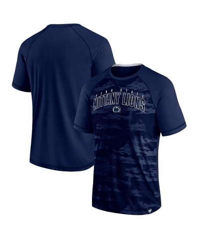 Men's Branded Navy Penn State Nittany Lions Arch Outline Raglan T-shirt $18.90 T-Shirts