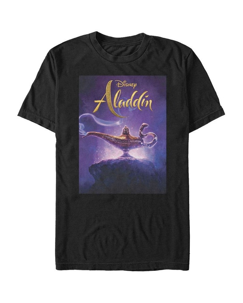 Disney Men's Aladdin Live Action Short Release Date Poster Sleeve T-Shirt Black $19.94 T-Shirts