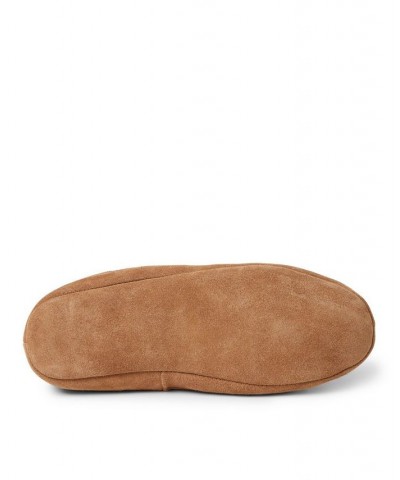 Men's Byron Bay Genuine Shearling Boot Slippers Brown $45.58 Shoes