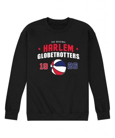 Men's Harlem Globetrotters Fleece Sweatshirt Black $24.20 Sweatshirt