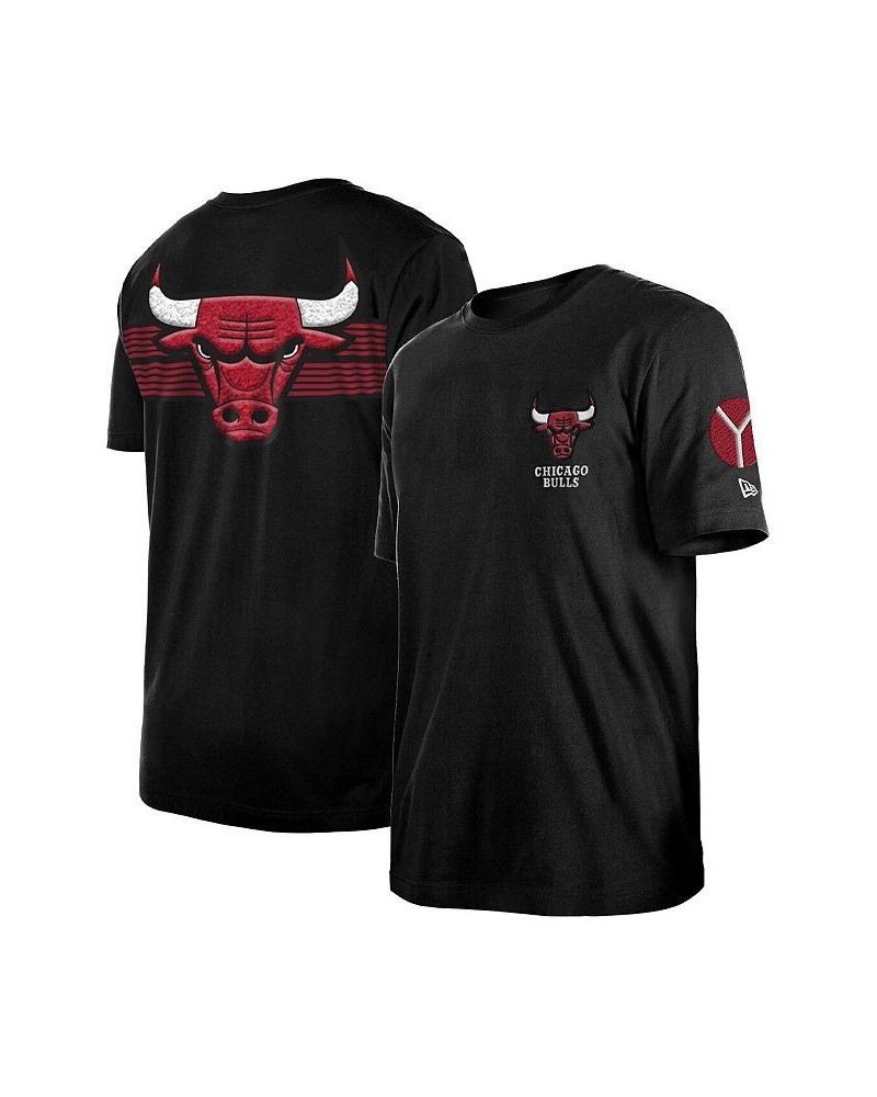 Men's Black Chicago Bulls 2022/23 City Edition Elite Pack T-shirt $40.49 T-Shirts