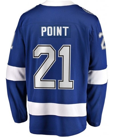 Men's Brayden Point Blue Tampa Bay Lightning Home Premier Breakaway Player Jersey $50.76 Jersey