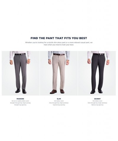 Men's Gabardine Skinny/Extra-Slim Fit Performance Stretch Flat-Front Dress Pants PD03 $19.68 Pants