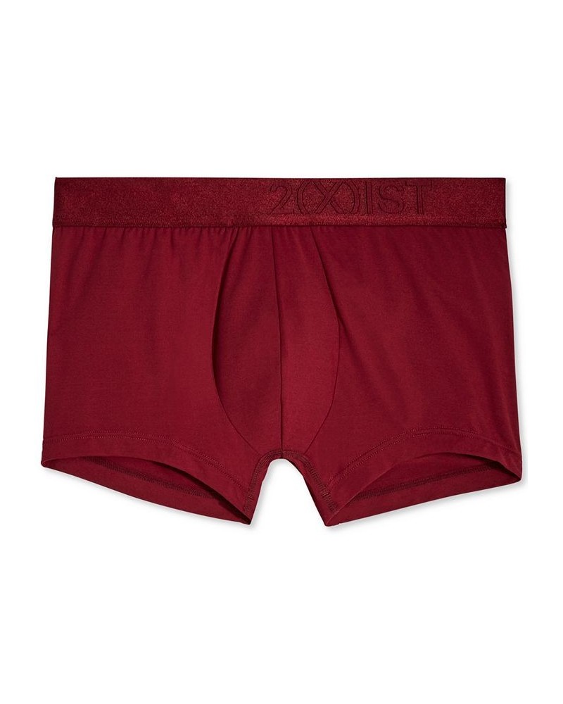 Men's Electric No-Show Trunks Red $21.20 Underwear