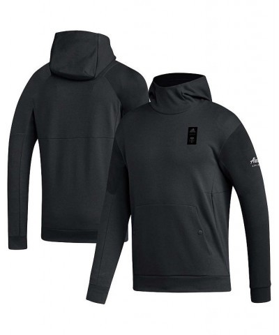 Men's Black Portland Timbers 2023 Player Travel Pullover Hoodie $49.00 Sweatshirt