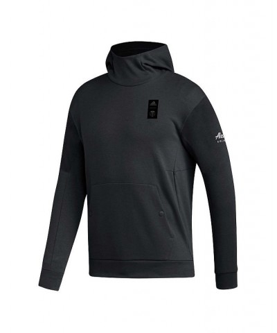 Men's Black Portland Timbers 2023 Player Travel Pullover Hoodie $49.00 Sweatshirt