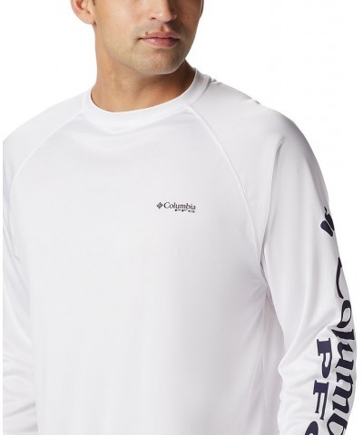 PFG Men's Terminal Tackle UPF 50 Quick Dry Shirt White, Nightshade Logo $20.50 T-Shirts