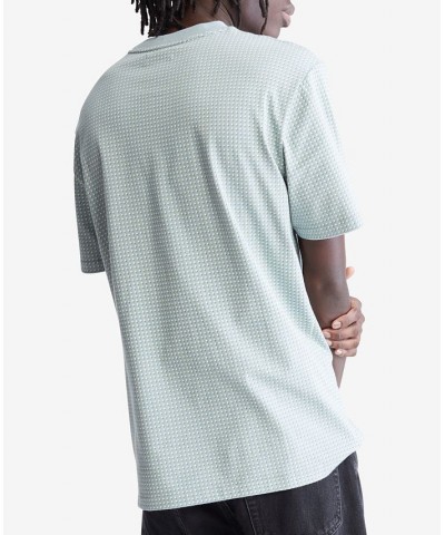 Men's Classic Fit Double Dot Crewneck Short-Sleeve T-Shirt Green $15.50 T-Shirts